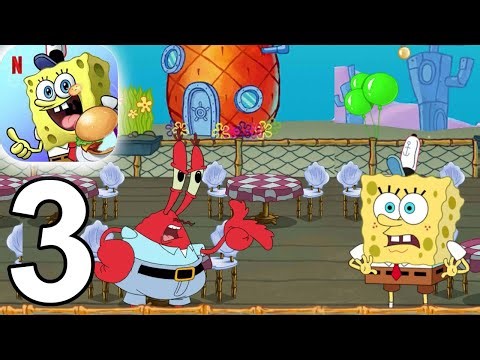SpongeBob Get Cooking - Level 21 - 30 Gameplay Walkthrough Part 3 (iOS Android)