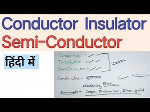 conductor insulator and semiconductor | conductor insulator and semiconductor hindi| electrical dost