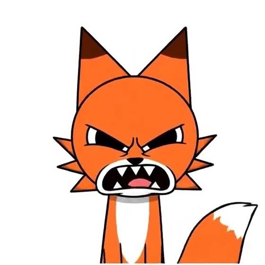 This Fox Has ANGER ISSUES #animation #relatable #shorts