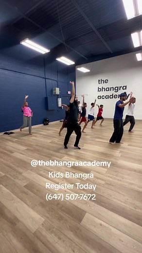 Join Our Kids Bhangra Class at The Bhangra Academy