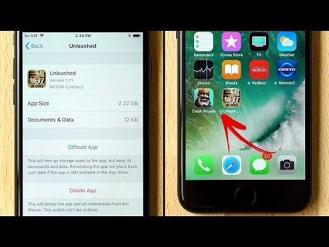 How to Offload Apps to Save Storage on iPhone!