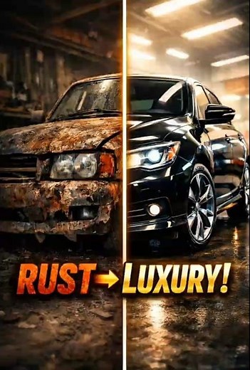 Ultimate Old Car Repair/This Old Rusty Car Looks Brand New! 🚗✨