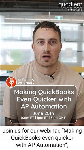 Making QuickBooks even quicker with AP automation