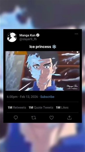 Angry Ice princess ❄️ #anime #animeedit