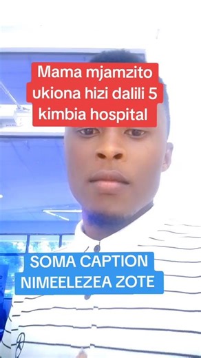 MAMA MJAMZITO UKIONA HIZI DALILI 5 KIMBIA HOSPITAL MAPEMA