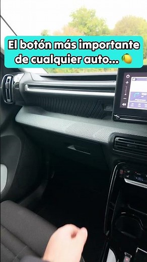El botón más importantede cualquier auto... 🍋