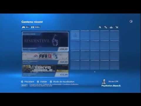 Comment utiliser les codes PS Store dans le XMB PS3 ?