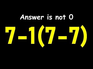 This Simple Math Mistake Fools Everyone!