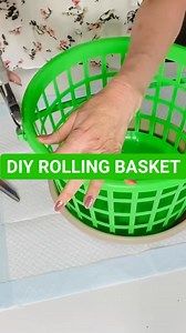 18K views · 80 reactions | Made a handy DIY rolling basket using all Dollar Tree items—perfect for easy, budget-friendly storage or use as a planter!狀✨ | Olivia's Romantic Home DIY | Facebook