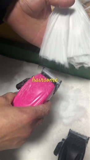 professional hair clipper for barbers use cutting test#barbershop