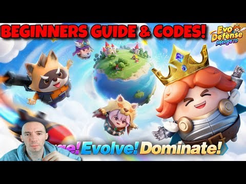 BEST Beginners Guide & Codes Evo Defense Merge TD