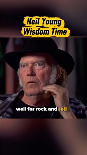 Neil Young explains "Hey Hey, My My"