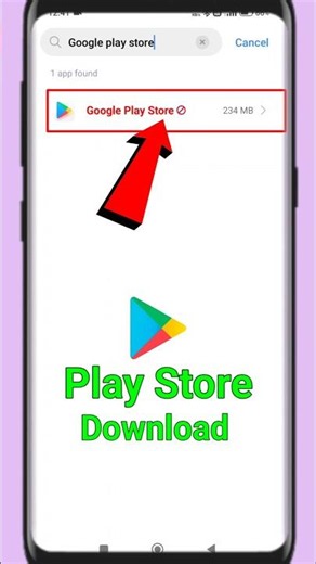 🔥Play Store Ko Download Kaise Kare? | How To Download Google Play Store #shorts