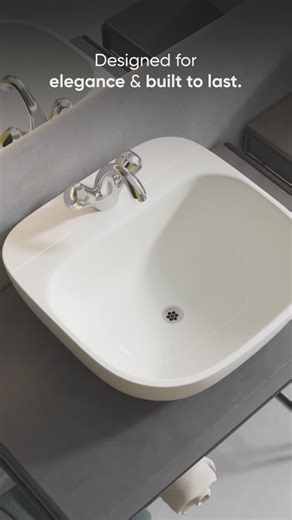 Essco by Jaquar Group on Instagram: "Transform your bathroom into a statement of sophistication with Essco basins. Built to last and designed for elegance, they bring unmatched class to your space. #Essco #QualityThatInspires #SmartDesign #SmallSpaceStyle #BathroomDesign #BathroomDesign #HomeDecor #Basins #ModernDesign #BathroomDesign #QualityForGenerations #EsscoByJaquarGroup #EsscoBathrooms #Aspiration"