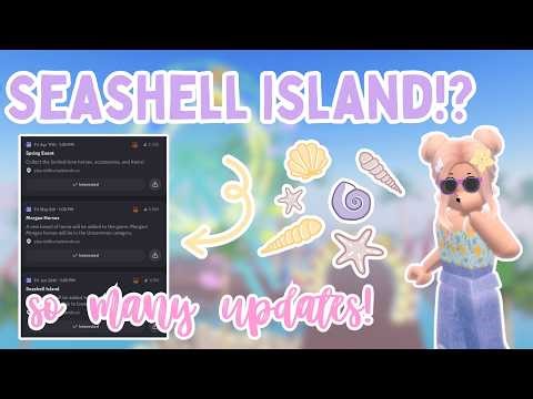SEASHELL ISLAND, New Breeds, Event Release Dates, & MORE! Updates + Leaks | Wild Horse Islands