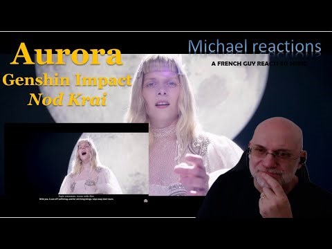 Aurora Genshin Impact Nod Krai with Symphonic London Orchestra First time reaction ! Powerful !