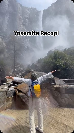Evelyn Taft on Instagram: "Yosemite: still living rent-free in my head. Finally getting back into the swing of normal life, but already plotting the return. That place is just too good. #yosemitevalley #waterfallsfordays #bridelveilfalls #yosemitepark #meteorologist #visityosemite #waterfallhike #yosemite #yosemitenationalpark #yosemitefalls #yosemitepark #yosemite_national_park #springbreak2025 #springbreakers #familytrip❤️ #momlifestyle #momlife💕 #chaperonelife #travelwithme #momlifebelike #e