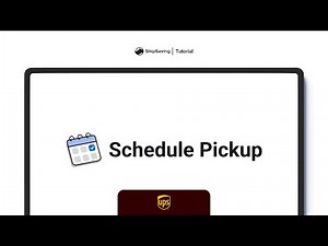 How to Schedule a UPS Pickup | ShipSaving 101