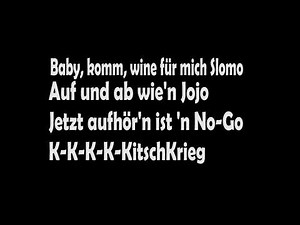 KitschKrieg feat Gzuz - Standard (lyrics)