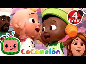 Fun Making Muffins Song + 4 Hours | CoComelon - Cody's Playtime | Songs for Kids & Nursery Rhymes