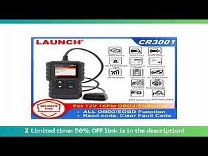 Slide LAUNCH X431 CR3001 Code Reader Support OBDII / EOBD Creader 3001 OBD2 Car Diagnostic Tools Pro