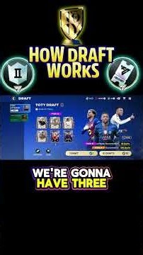 How Drafts Work In FC Mobile #fixfcmobiletoty #fcmobile #fifamobile