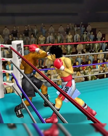Ippo Drops Groggy Malcolm Gedo With a Deadly Left Hook | Round 2 #hajimenoippo #boxing #shorts