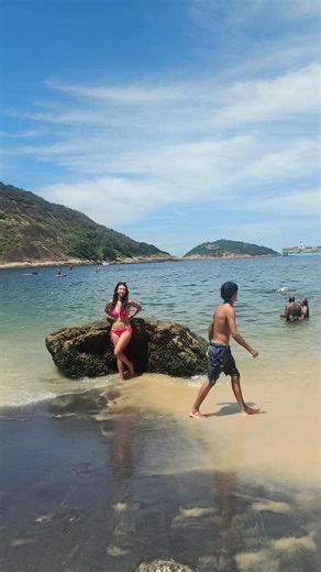 O Verão de 2026 nao prometeu mas entregou 🪸🪼 #rj #brasilian #model #praiavermelharj