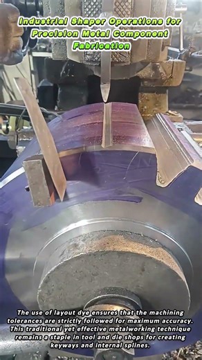 Industrial Shaper Operations for Precision Metal Component Fabrication