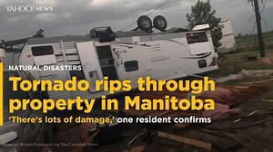 Environment Canada confirms a twister touched down in Manitoba on Friday and plenty of damage has been reported. https://yhoo.it/2M2fHqn | Yahoo Canada