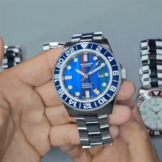 ARAGON® New Year. New Arrival. Wing’s B-Day Special — All-New Divemaster Tungsten GMT