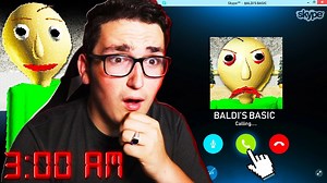 He Answered My 3AM Skype Call to Baldi and It Was Terrifying