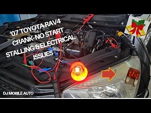 '07 Toyota Rav4 Stalling And Running Rough Issues. Multiple Circuit Faults