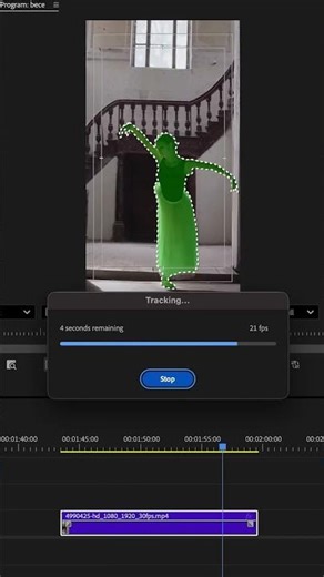 Object mask tool in premier pro #tutorial #edit #videoediting #premierepro