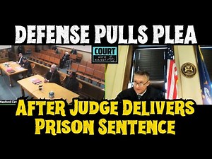 Defense Withdraws Plea After Judge Hands Down Prison Sentence * 5th DUI Sobriety Court NOT An Option