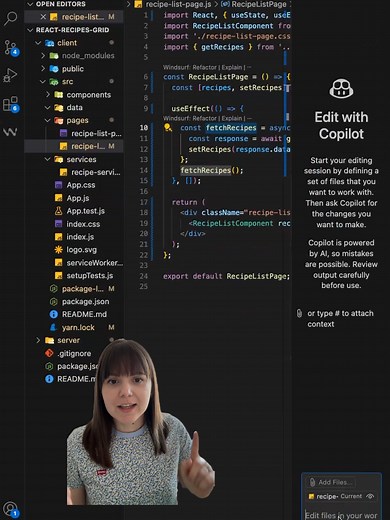 Need Dummy Data Fast? Copilot’s Got You Covered ⚡🧪 Stop wasting time writing test data manually! With GitHub Copilot, you can generate realistic dummy data in seconds — perfect for testing, prototyping, and debugging. 🔥 Speed up your dev workflow instantly! #vscode #programming #coding #development #devhacks #githubcopilot #vibecoding #vscodetips