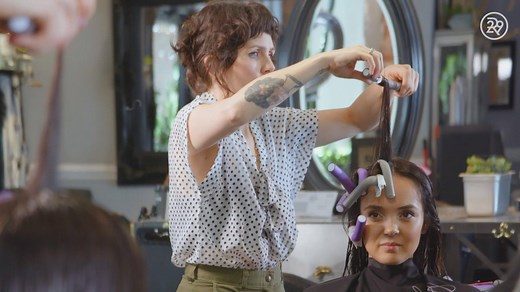 4M views · 10K reactions | This mom of two got a natural-looking perm to simplify her hair routine | Refinery29 | Facebook