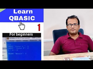QBASIC for beginners programming 1 | Find sum of any 2 number Class 6