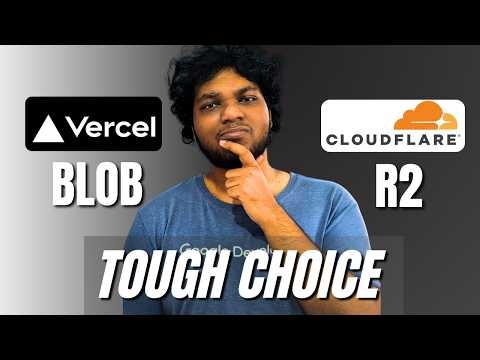 How I Choose The Best Storage for Your AI SaaS App (R2 vs Vercel Blob)