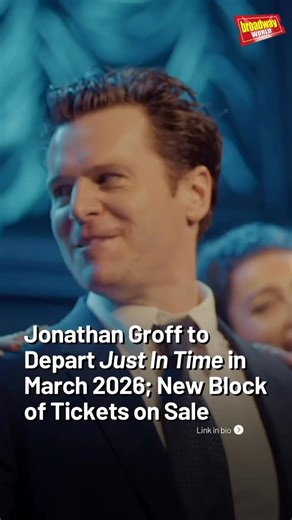 BroadwayWorld on Instagram: "Jonathan Groff will play his final performance as Bobby Darin in Just In Time (@justintimebway) in March 2026! Learn more at the link in our bio."