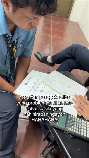 HAHAHAHA mga math wizard naman yan kaya okay lang #fyp #engineering #engineeringstudent #viral #trend
