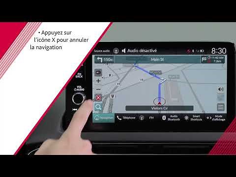 Utilisation du système de navigation intégré de votre Honda