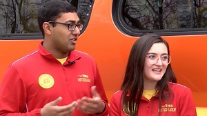 18K views · 129 reactions | DRIVING A WIENERMOBILE AND GETTING PAID: the Oscar Meyer Company is looking for drivers to fill these seats, and take the iconic vehicle to promotions across the country. To be hired, drivers have to finish a special school called "Hot Dog High." | WMTV 15 News | Facebook