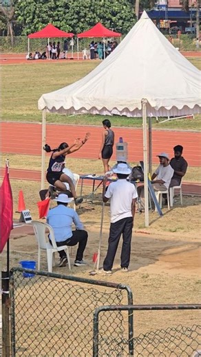 GIRL'S High Jumb മത്സരം State CBSE school Sport's meets | MG university College Ground