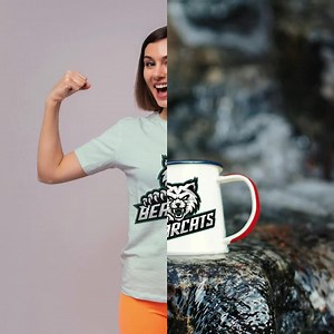 Bearcats Mascot Logo: Sports Team Emblem (digital File) - Etsy Canada