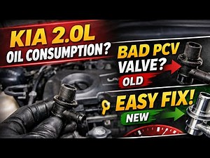 Kia 2.0L Oil Consumption Fix – How to Replace a Bad PCV Valve & When to Change It