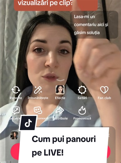 Cum pui panouri pe LIVE? #tiktoktutorial #tiktokeducational #hooktiktok #contentcreator #cresteretiktok