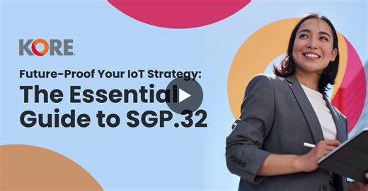 #iot #esim #sgp32 #digitaltransformation | IoT Now