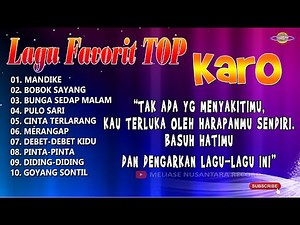 LAGU FAVORIT TOP KARO