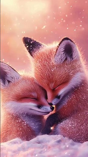 Cute Red Foxes 🦊🦊 Playing Together – Too Adorable to Handle!